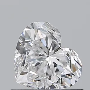 0.71ct HEART E VVS2 Natural diamond