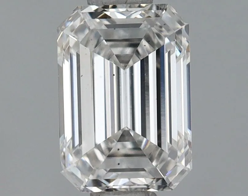 0.70ct EMERALD F VS2 Lab Grown diamond