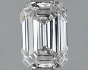 0.7ct EMERALD F VS2 Lab diamond