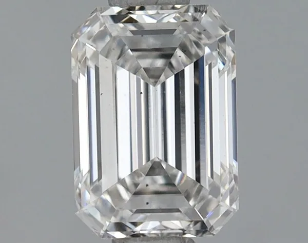 0.7ct EMERALD F VS2 Lab diamond