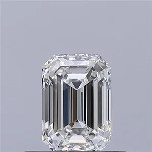 0.5ct EMERALD F VVS1 Natural diamond