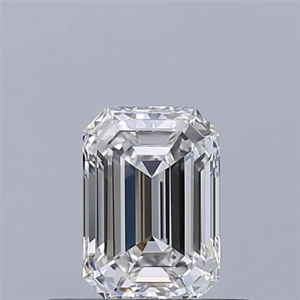 0.5ct EMERALD F VVS1 Natural diamond