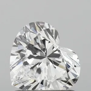 0.88ct HEART D VVS2 Lab diamond