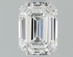 0.5ct EMERALD F VS1 Natural diamond
