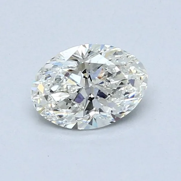 0.68ct OVAL H SI2 Natural diamond