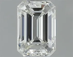 0.4ct EMERALD H VS1 Natural diamond