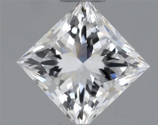 0.48ct PRINCESS F VVS1 Natural diamond