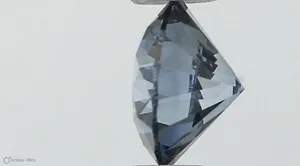 0.4ct ROUND Fancy Vivid Blue VS2 Coloured Lab diamond