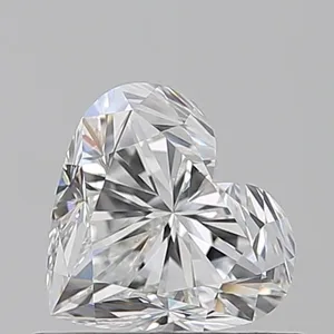 0.7ct HEART F VS2 Natural diamond