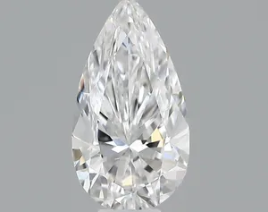 0.37ct PEAR D VVS2 Natural diamond