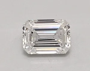 0.67ct EMERALD D VVS1 Lab diamond