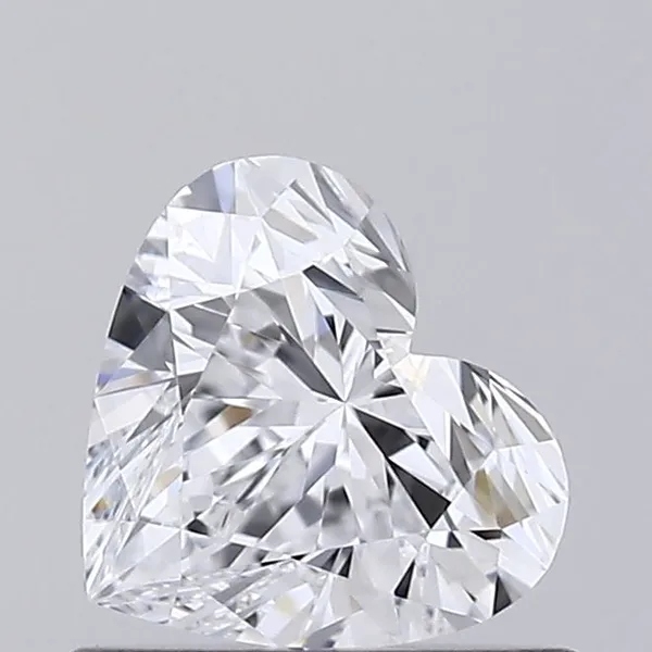 0.54ct HEART D VVS1 Lab diamond
