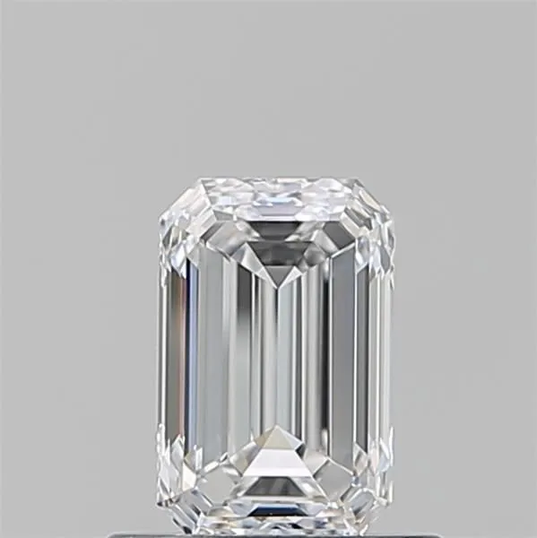 0.70ct EMERALD D VVS1 Natural diamond
