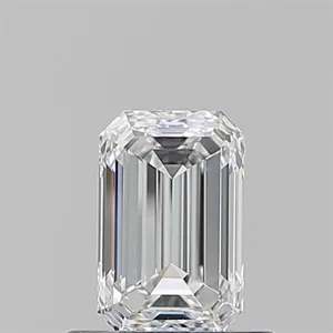 0.7ct EMERALD D VVS1 Natural diamond