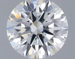 0.32ct ROUND D VVS2 Lab diamond