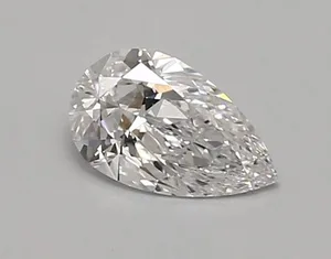 0.64ct PEAR D VVS1 Lab diamond
