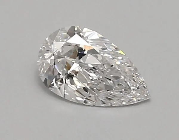 0.64ct PEAR D VVS1 Lab diamond