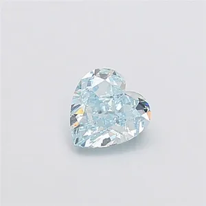 1.02ct HEART Fancy Intense Blue VS1 Coloured Lab diamond