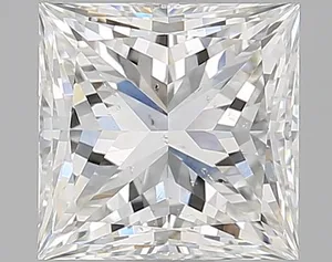 1ct PRINCESS G SI1 Natural diamond