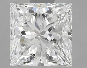 0.9ct PRINCESS E VS1 Natural diamond