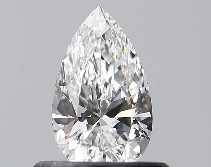 0.51ct PEAR F VVS2 Natural diamond