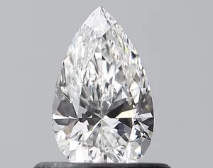 0.51ct PEAR F VVS2 Natural diamond