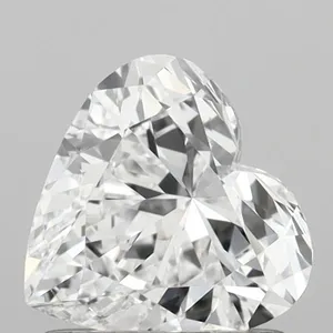 1.07ct HEART D VS2 Lab diamond
