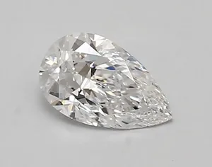 0.85ct PEAR D VVS2 Lab diamond