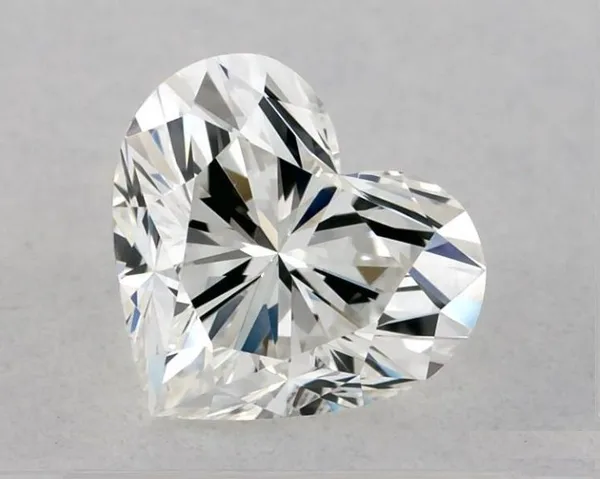 0.58ct HEART G VVS2 Natural diamond