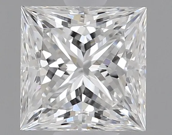 0.9ct PRINCESS E VVS2 Natural diamond