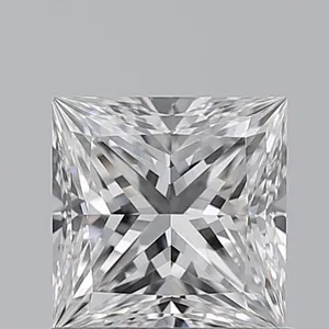 1.01ct PRINCESS E VVS2 Natural diamond