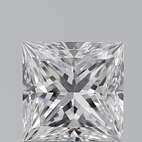 1.01ct PRINCESS E VVS2 Natural diamond