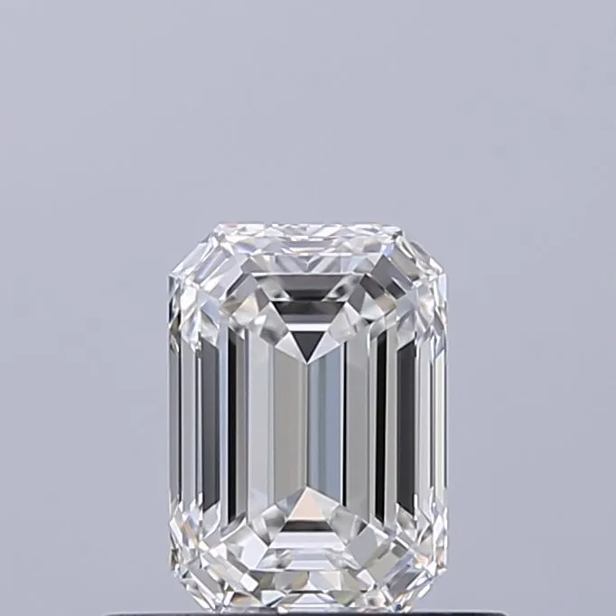 0.55ct EMERALD F VVS1 Natural diamond