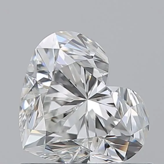 0.9ct HEART H VVS2 Natural diamond