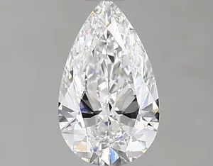 0.46ct PEAR E VVS1 Natural diamond