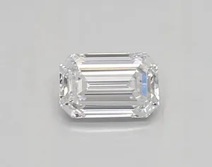 0.32ct EMERALD D VVS2 Lab diamond