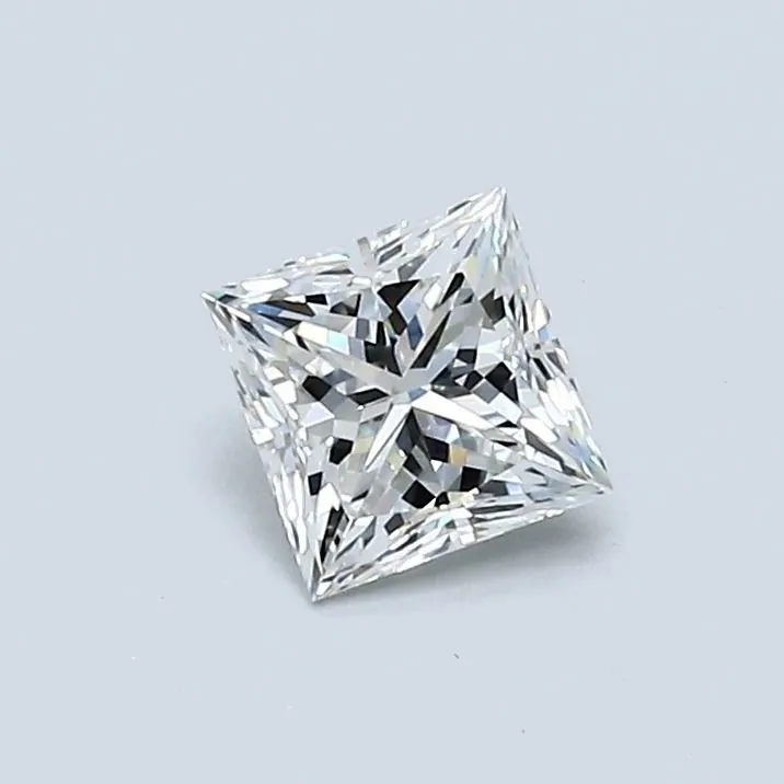 0.58ct PRINCESS G VVS2 Natural diamond
