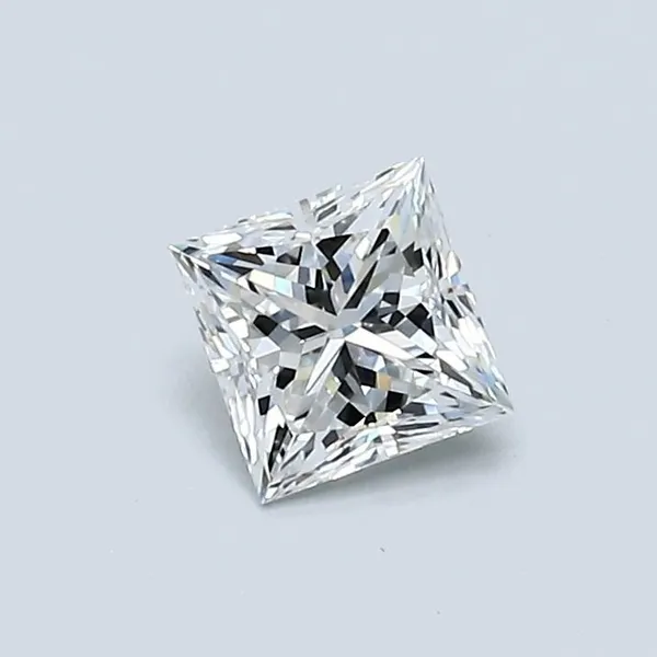 0.58ct PRINCESS G VVS2 Natural diamond