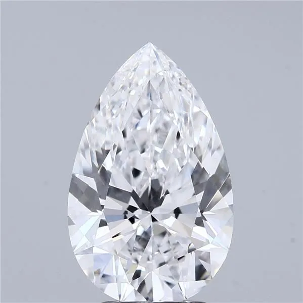 0.51ct PEAR D VVS2 Lab diamond