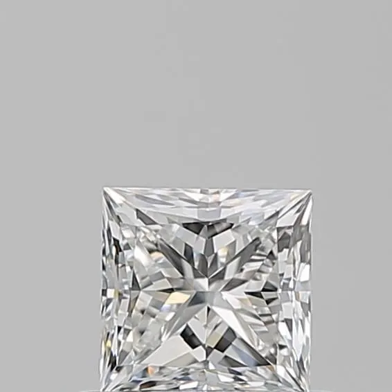 0.6ct PRINCESS F VVS2 Natural diamond