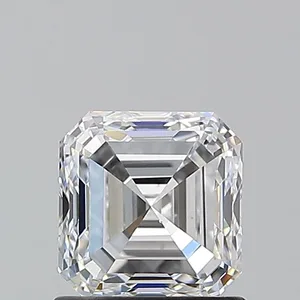 1ct ASSCHER D VS2 Natural diamond