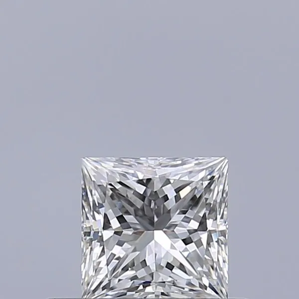 0.4ct PRINCESS E VVS2 Natural diamond