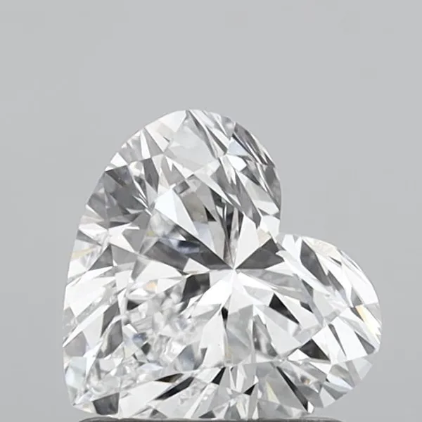 1.1ct HEART D VVS1 Lab diamond