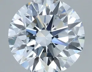 0.74ct ROUND Fancy Blue VS1 Coloured Lab diamond