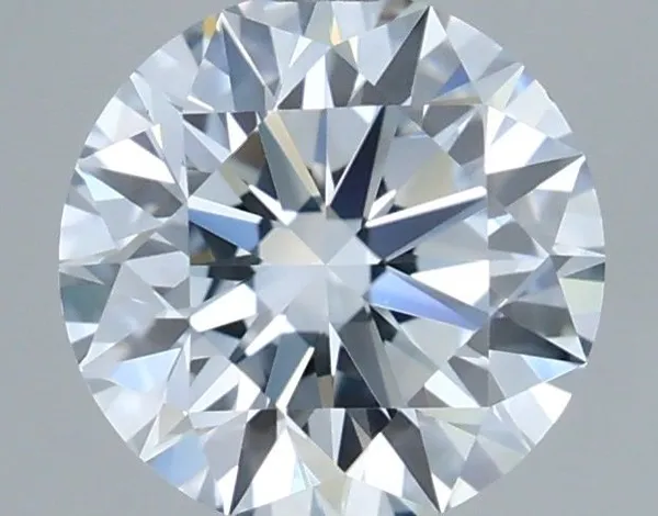 0.74ct ROUND Fancy Blue VS1 Coloured Lab diamond