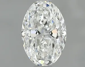 0.42ct OVAL H VVS2 Natural diamond