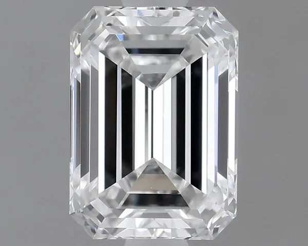 0.6ct EMERALD F VS1 Natural diamond