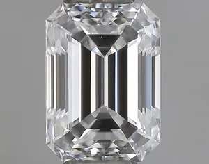 0.4ct EMERALD D VS1 Natural diamond