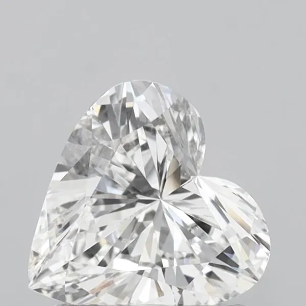 1.17ct HEART F VS1 Lab diamond