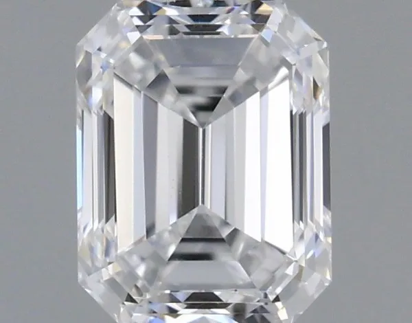 0.6ct EMERALD D VS2 Natural diamond